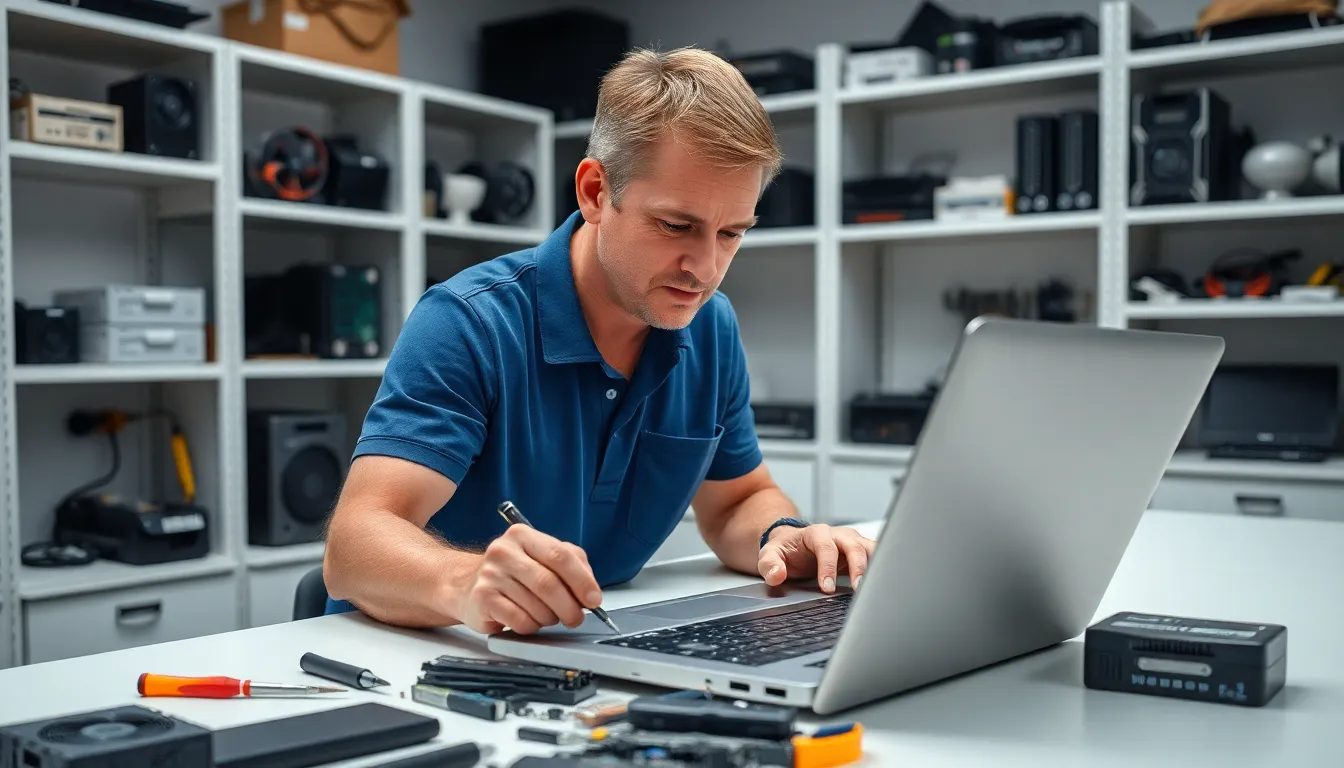 Notebook maintenance services